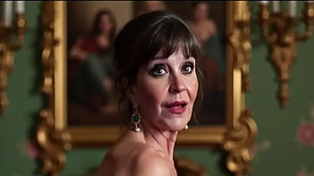 POV of mature woman getting penetrated in 2 ways to a creampie