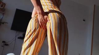 POV Cute Latina Twerks Seductively, Can't Help But Watch