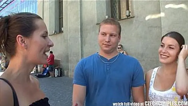 Czech Couples Gain Cash with Open Group Sex