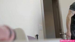 Stepmom and stepsister tired of perverted stepsibling's advances