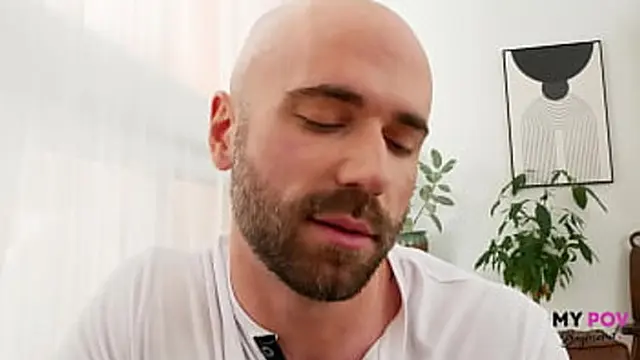 Tattooed Muscle Man Danny Steele Pleasure Quest - My Intimate View - VR Fetish