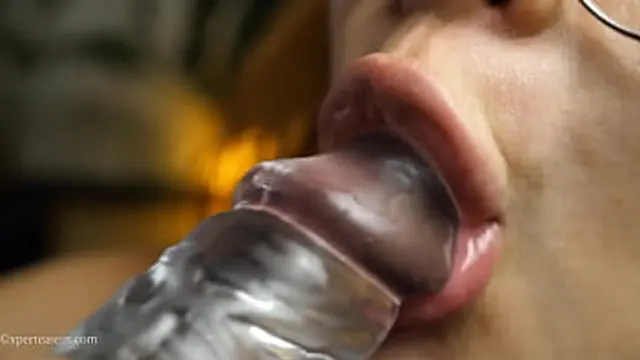 Latina′s sloppy blowjob blows minds with her slobbery &mdash;  sexy &mdash;  wet lips devouring dick🍆